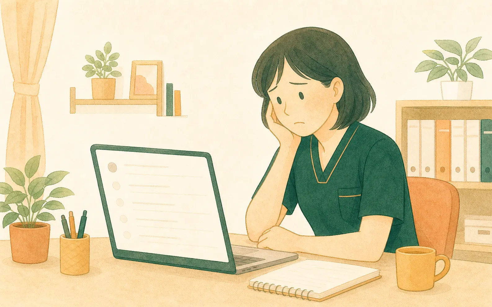採用の悩み